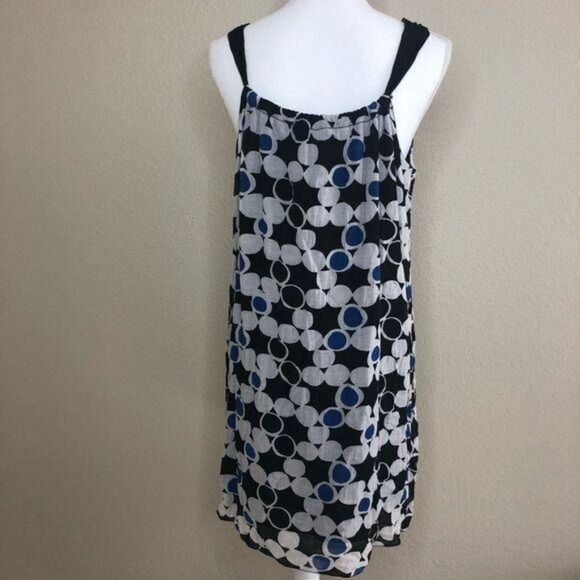 Studio M Cotton Silk Blend Dress with Lining Medium - Picture 4 of 5